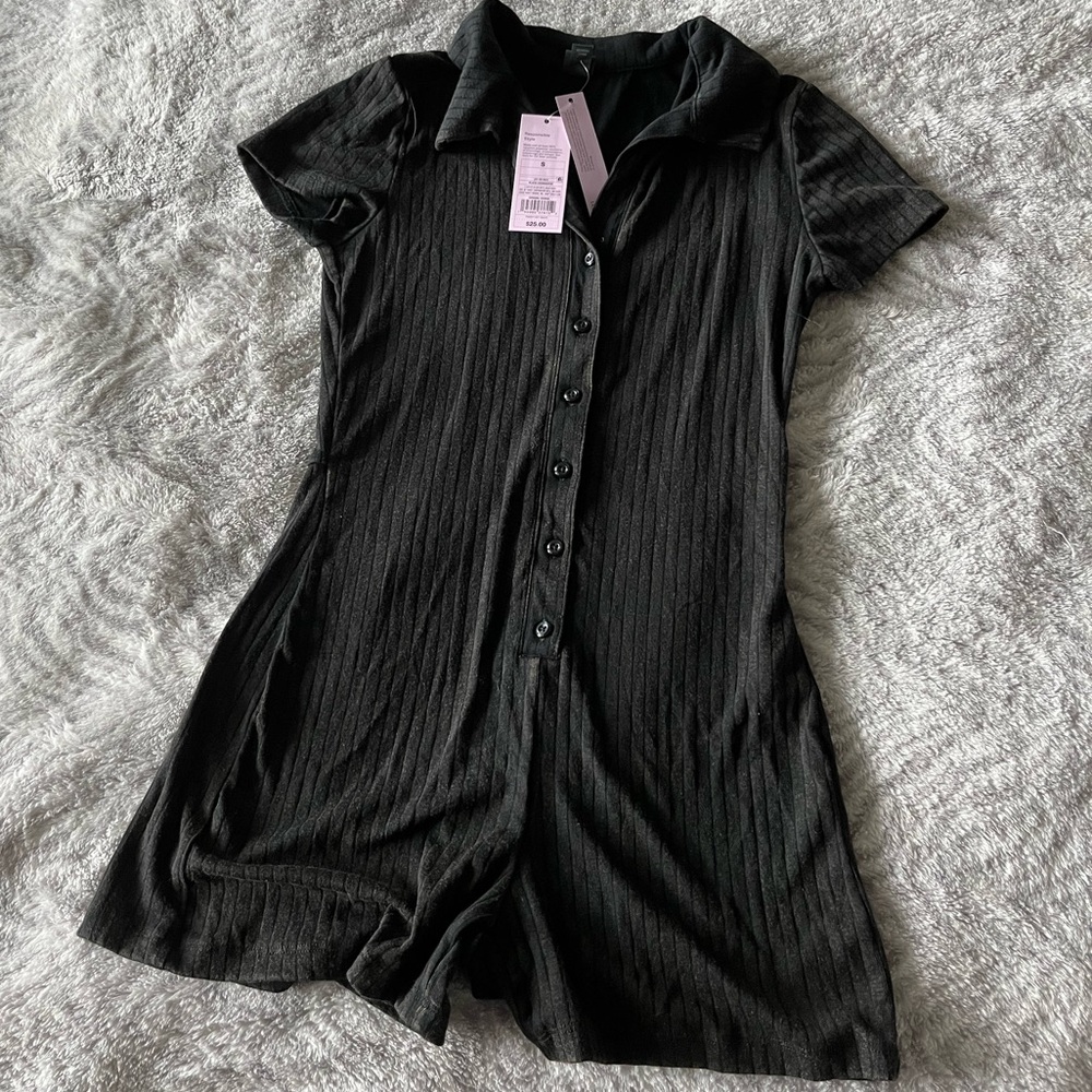 Wild Fable Black Romper